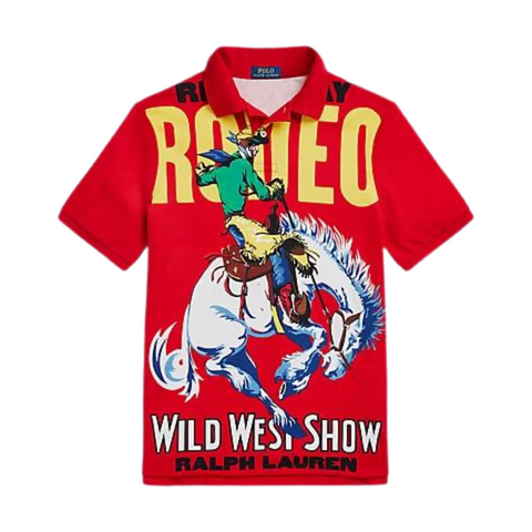 Polo Ralph Lauren Classic Fit Rodeo Mesh Polo Shirt (Red) - Polo Ralph Lauren