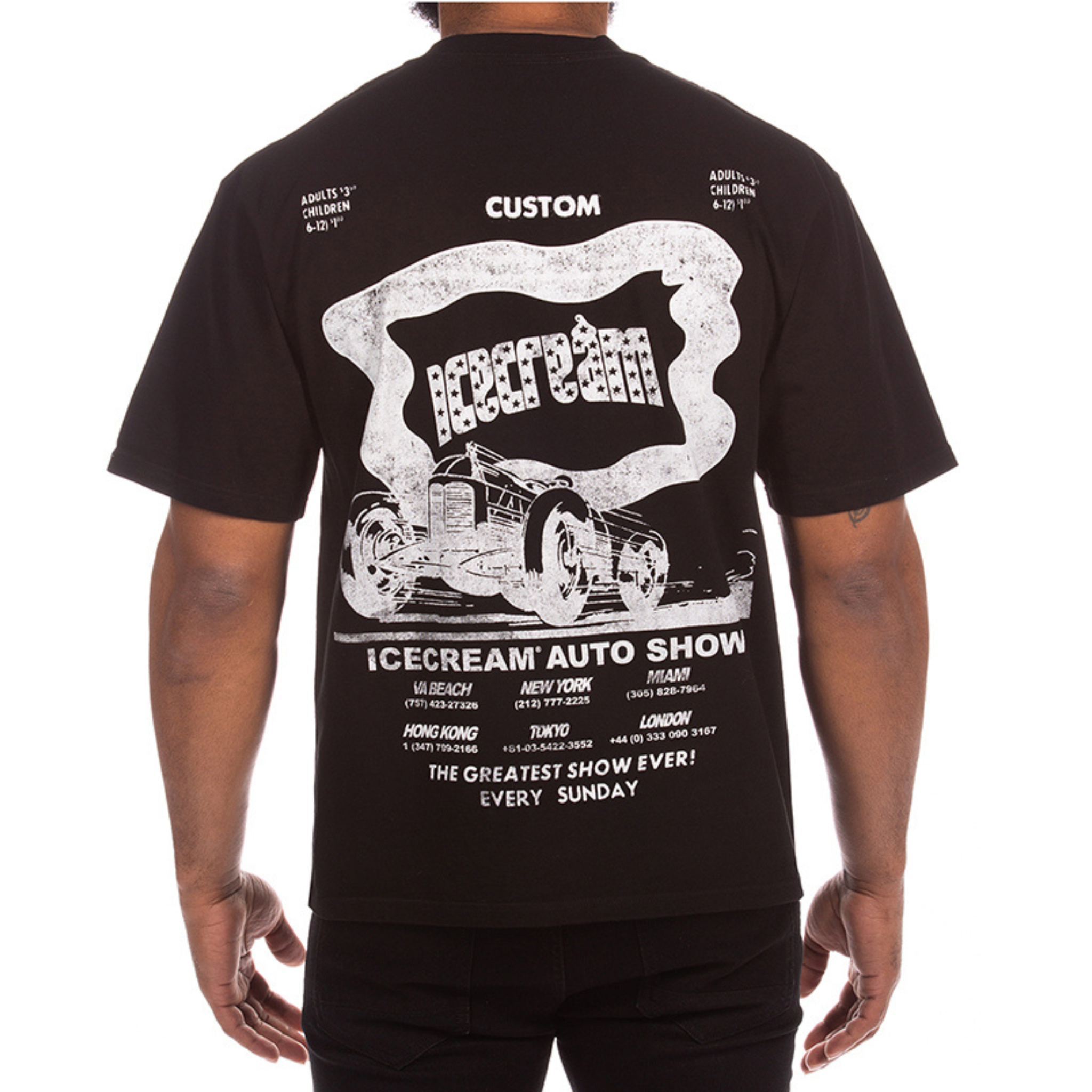 Icecream "Blinker" SS Knit Tee (Black) - Ice Cream
