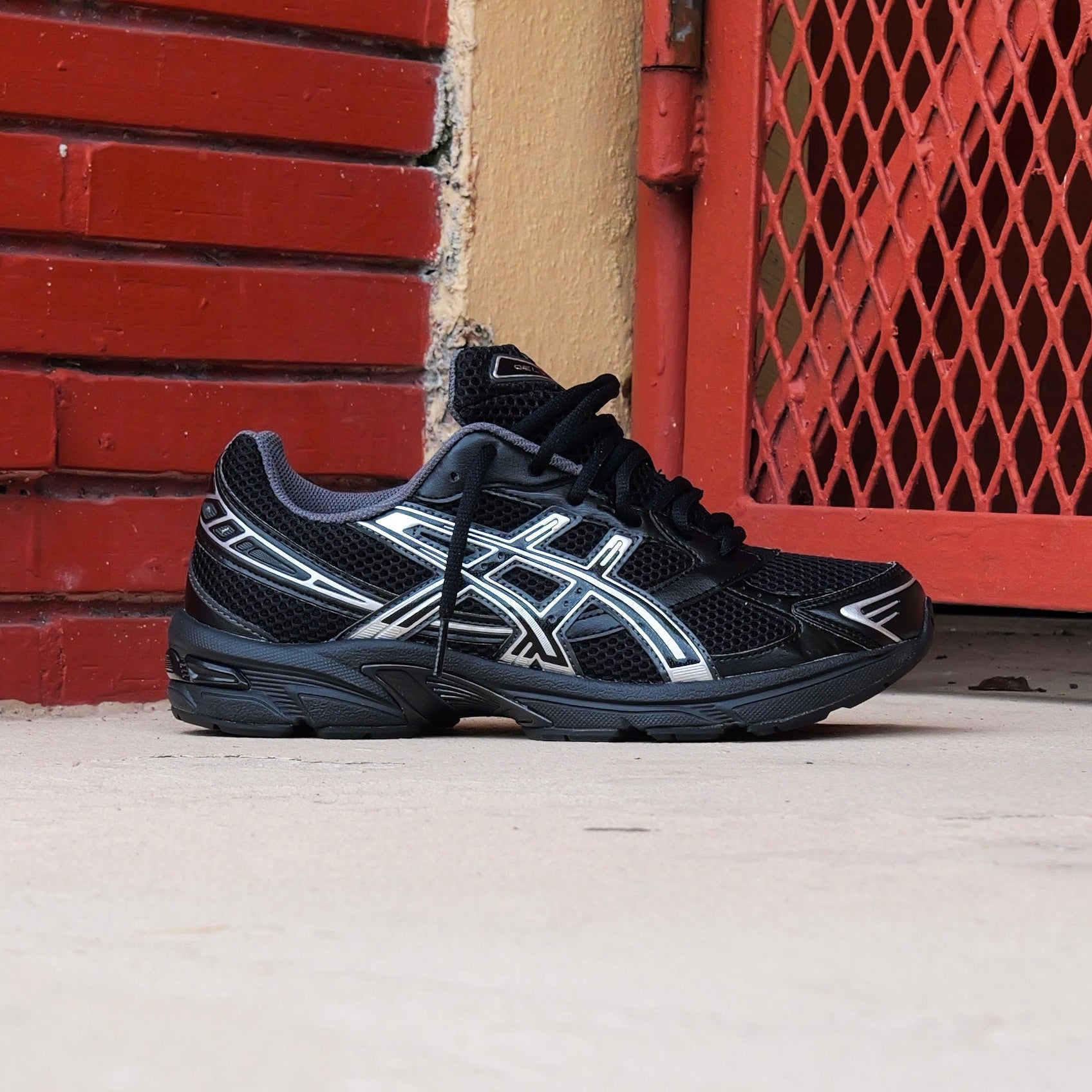 Mens Asics Gel-1130 (Black/Pure Silver)