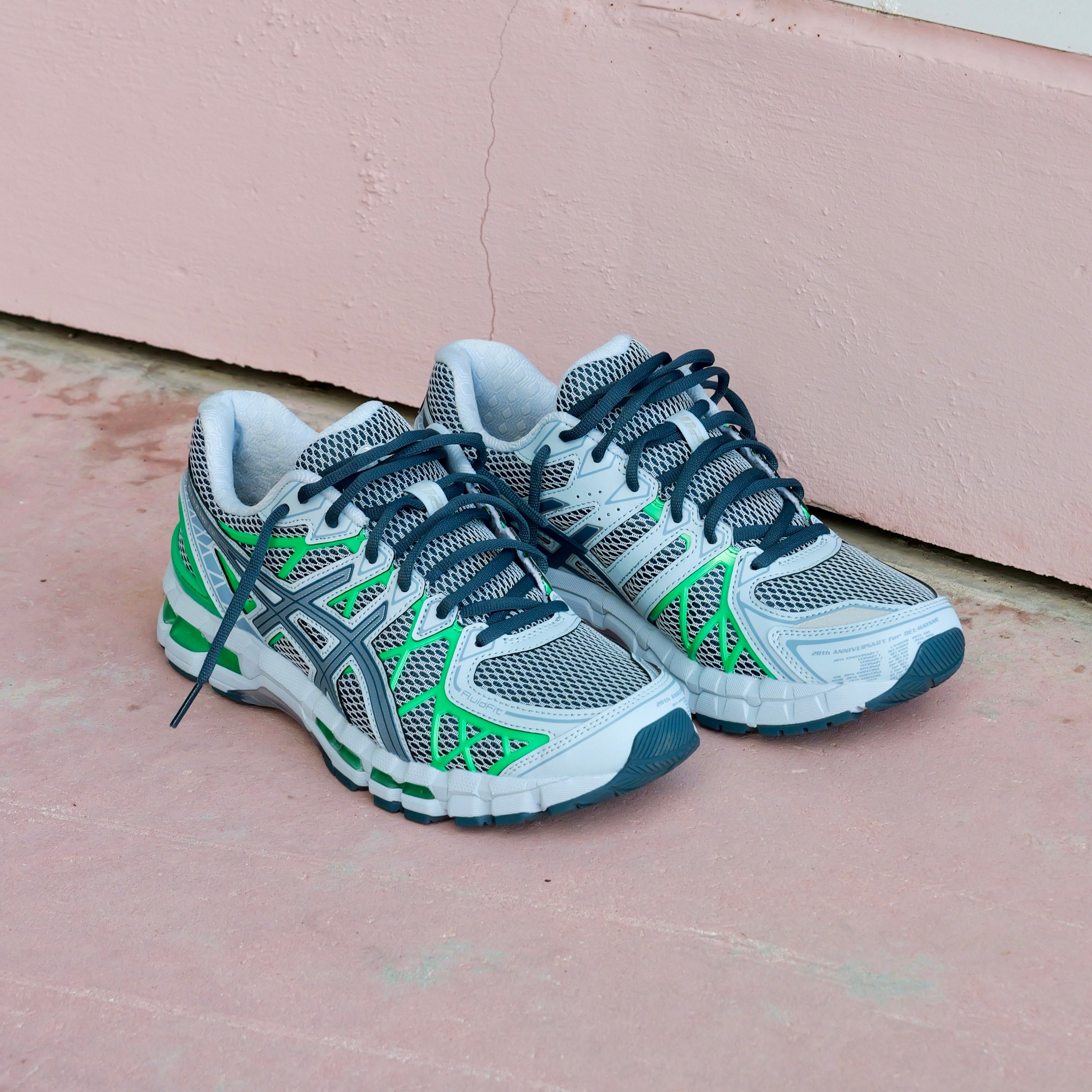 Mens Asics Gel-Kayano 20 (Storm/Cloud Cilantro)