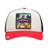 Godspeed "Mood" Trucker Hat II (White/Red Interchangeable Patches) - Godspeed