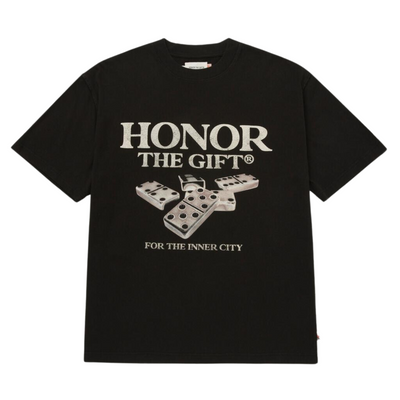 Honor The Gift Dominos Tee (Black) - Honor The Gift