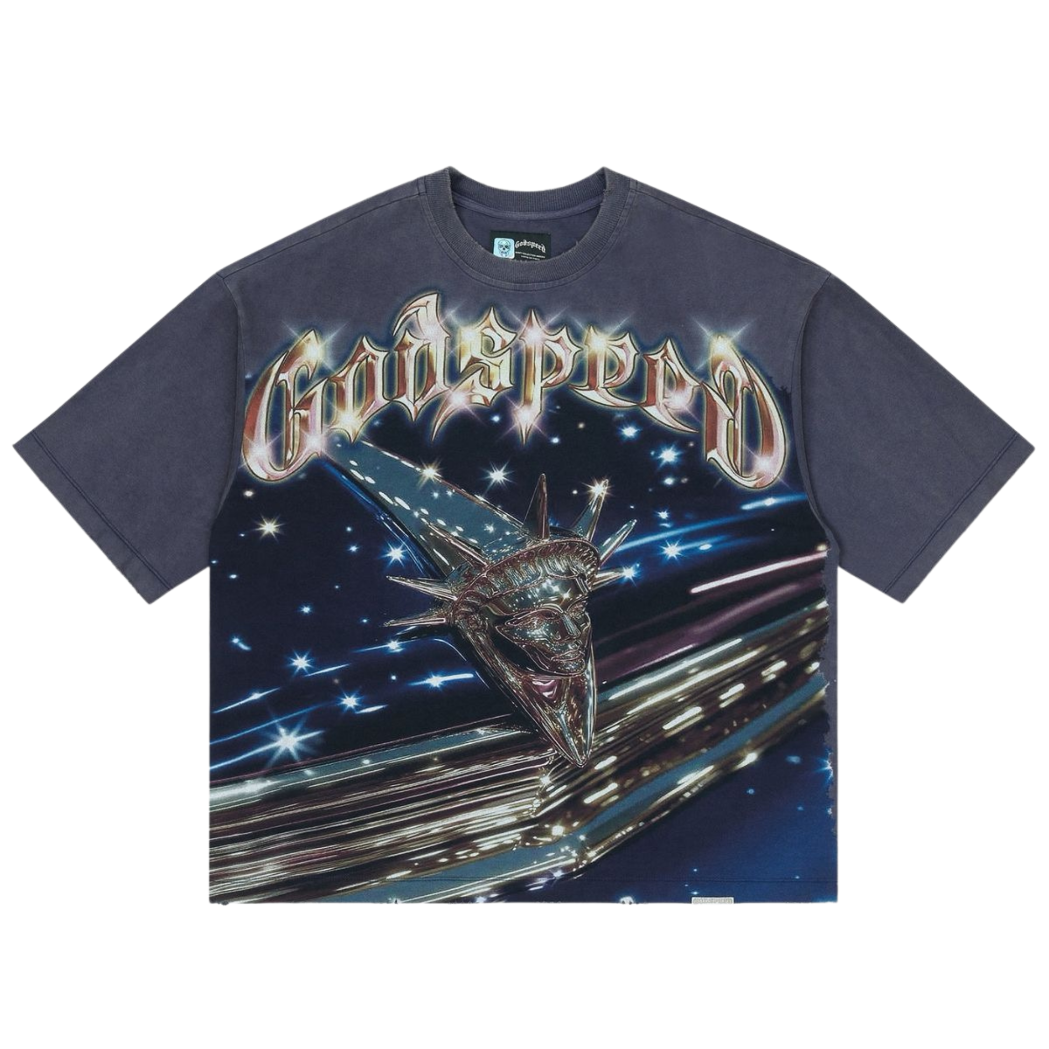 Godspeed "Liberty Cruiser" T-shirt (Navy) - Godspeed
