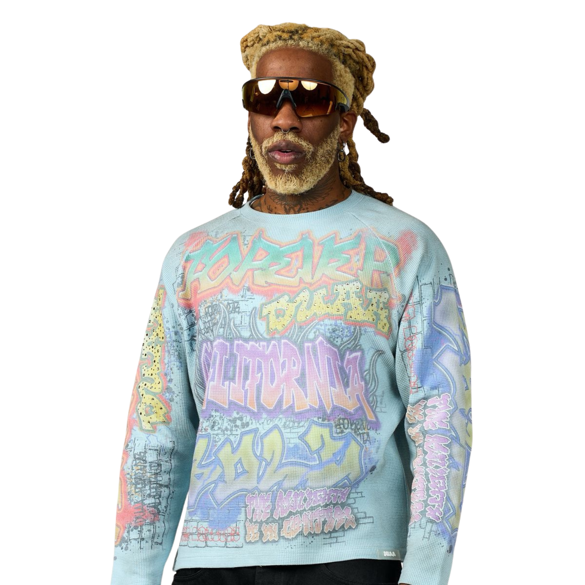 DUAA "ART" LS Tee (Sky Blue)