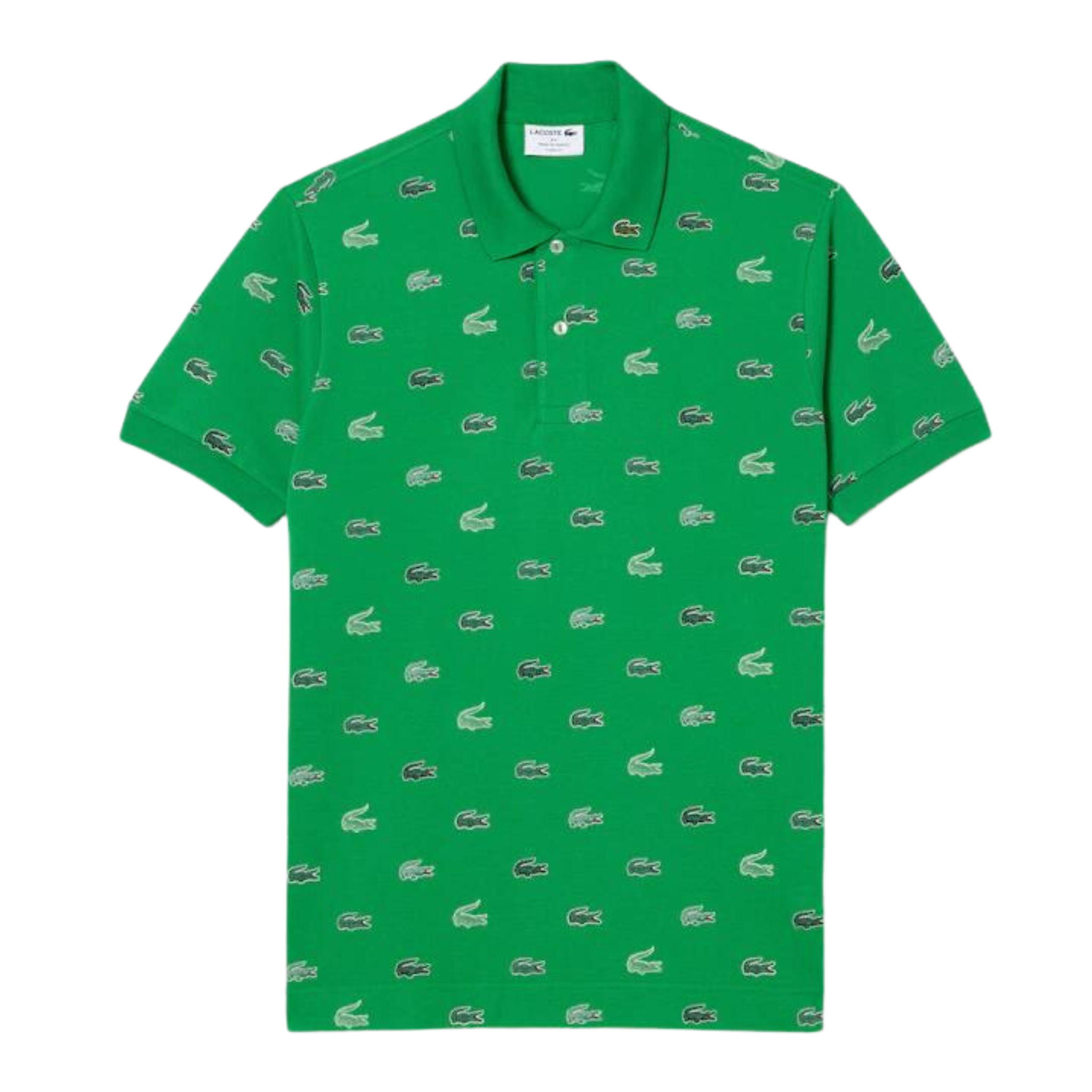 Lacoste Classic Fit Multi Croc Original Polo (Green) – SNEAKER TOWN