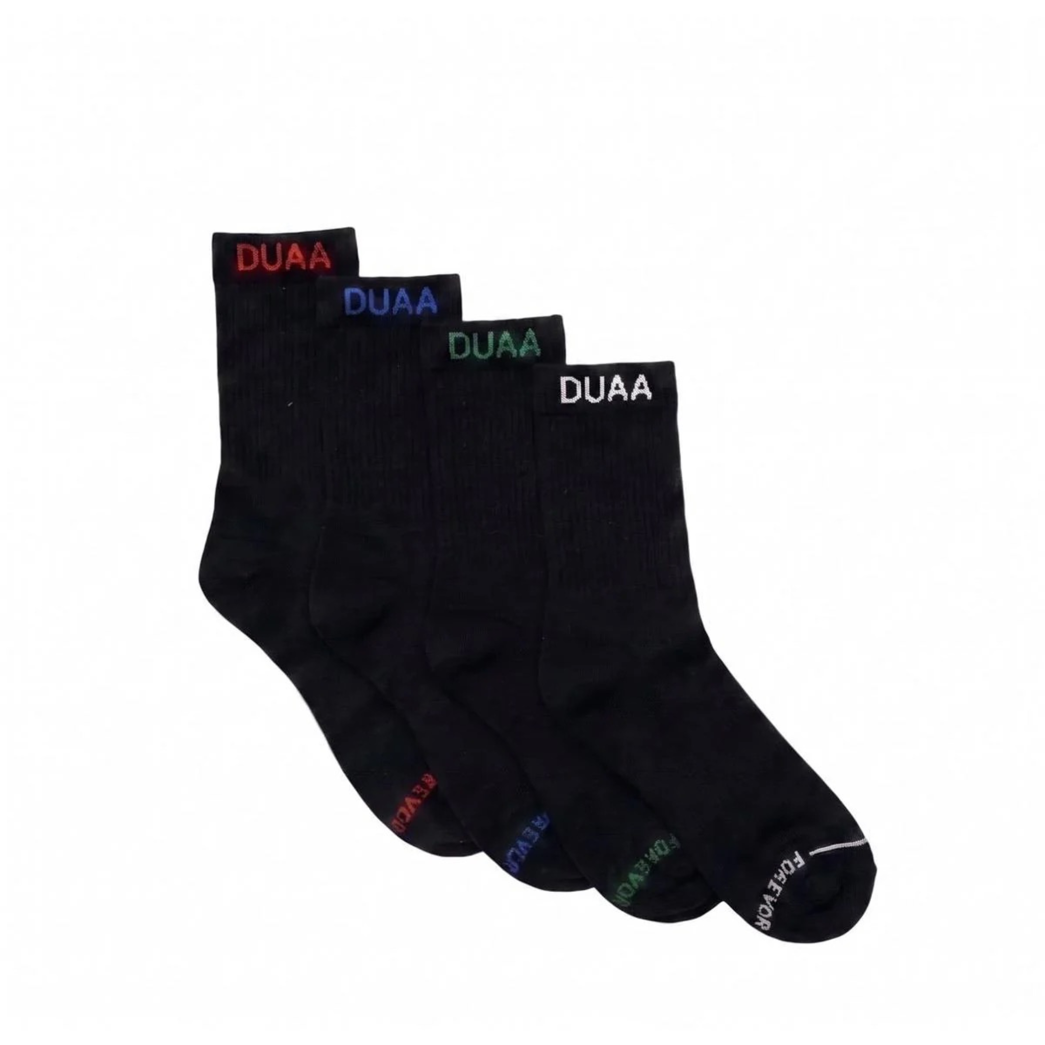 DUAA Elite Sock 4-Pack (Black)