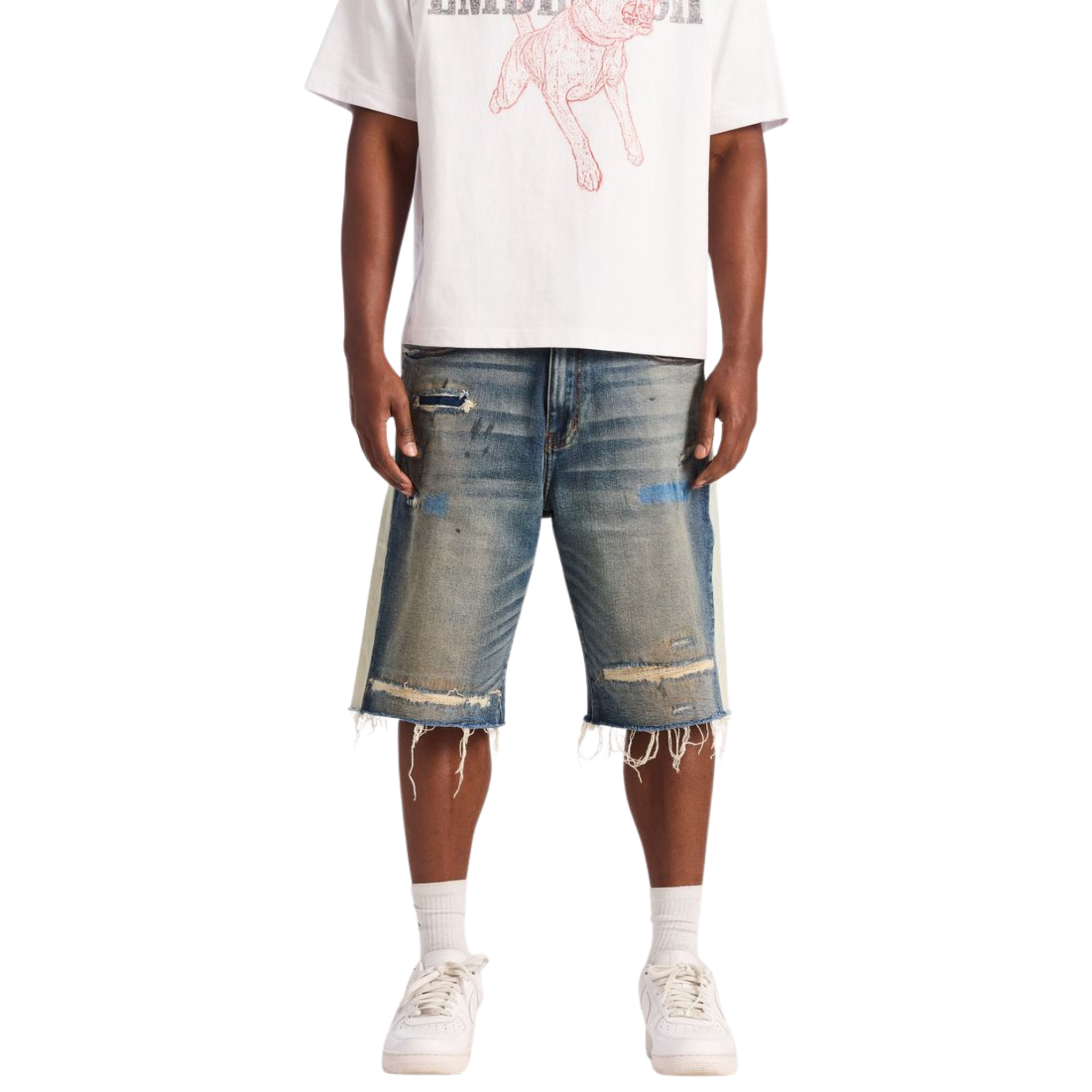 Embellish Easy Short (Indigo)