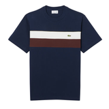 Lacoste Men's Colorblock Tee (Navy)