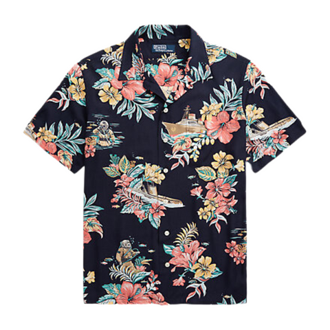 Polo Ralph Lauren Classic Fit Tropical Floral Camp Shirt - Polo Ralph Lauren