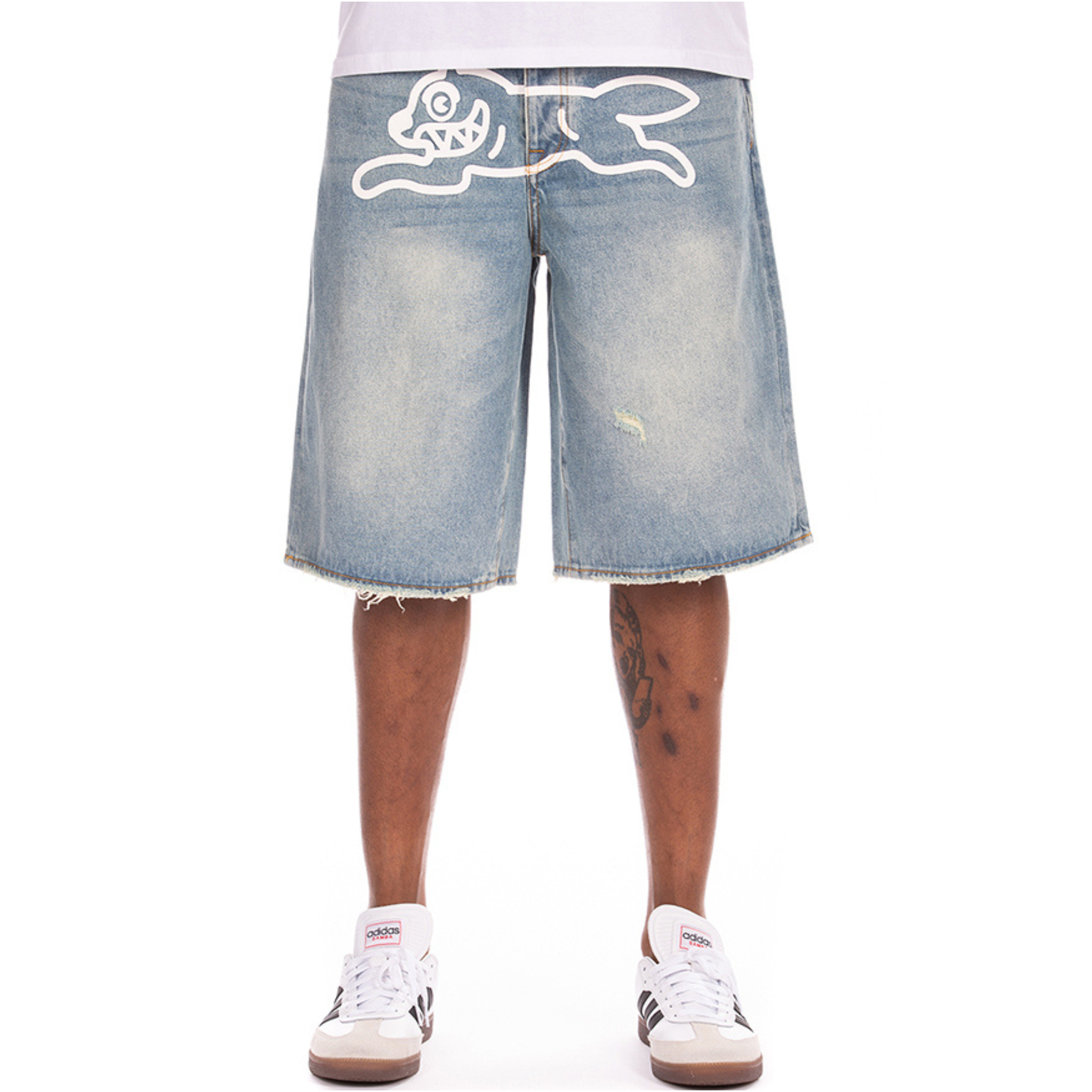 Icecream "Balboar" Jean Shorts (Blue Dream)
