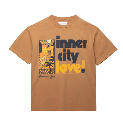 Honor The Gift Inner City Love 2.0 T-Shirt (Brown) - Honor The Gift