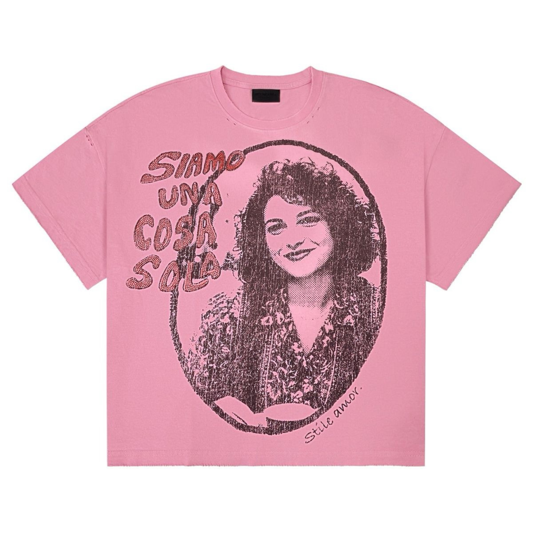 Stile De Amor "COSA SOLA" Tee (Pink) - Stile Amor De Galleria