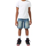 Kids Serenede "SAPPHIRE" Denim Shorts (Blue Indigo)