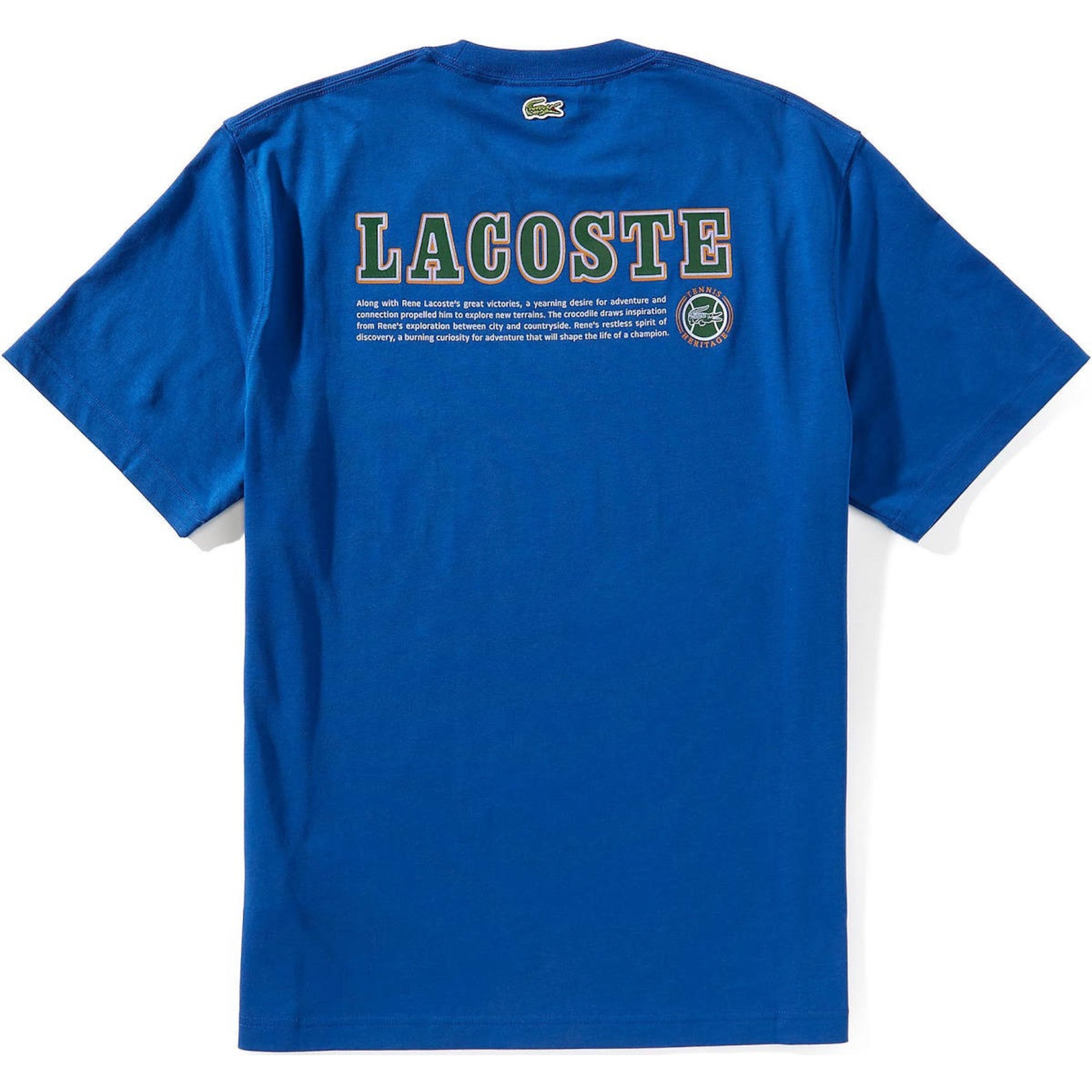 Lacoste Men's Tennis Tee (Royal)