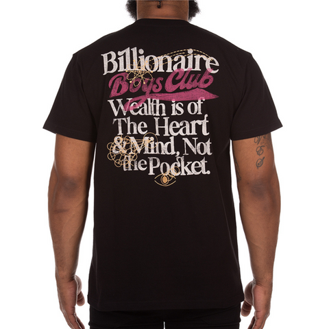 Billionaire Boys Club Swoosh SS Knit (Black) - Billionaire Boys Club