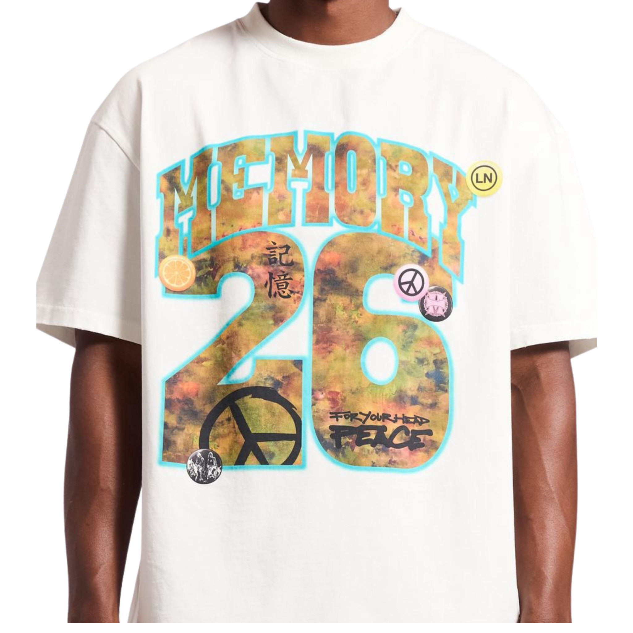 Memory Lane "Graffiti" Tee (Antique White) - Memory Lane