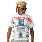 DUAA "MIND CONTROL" SS Tee (White)