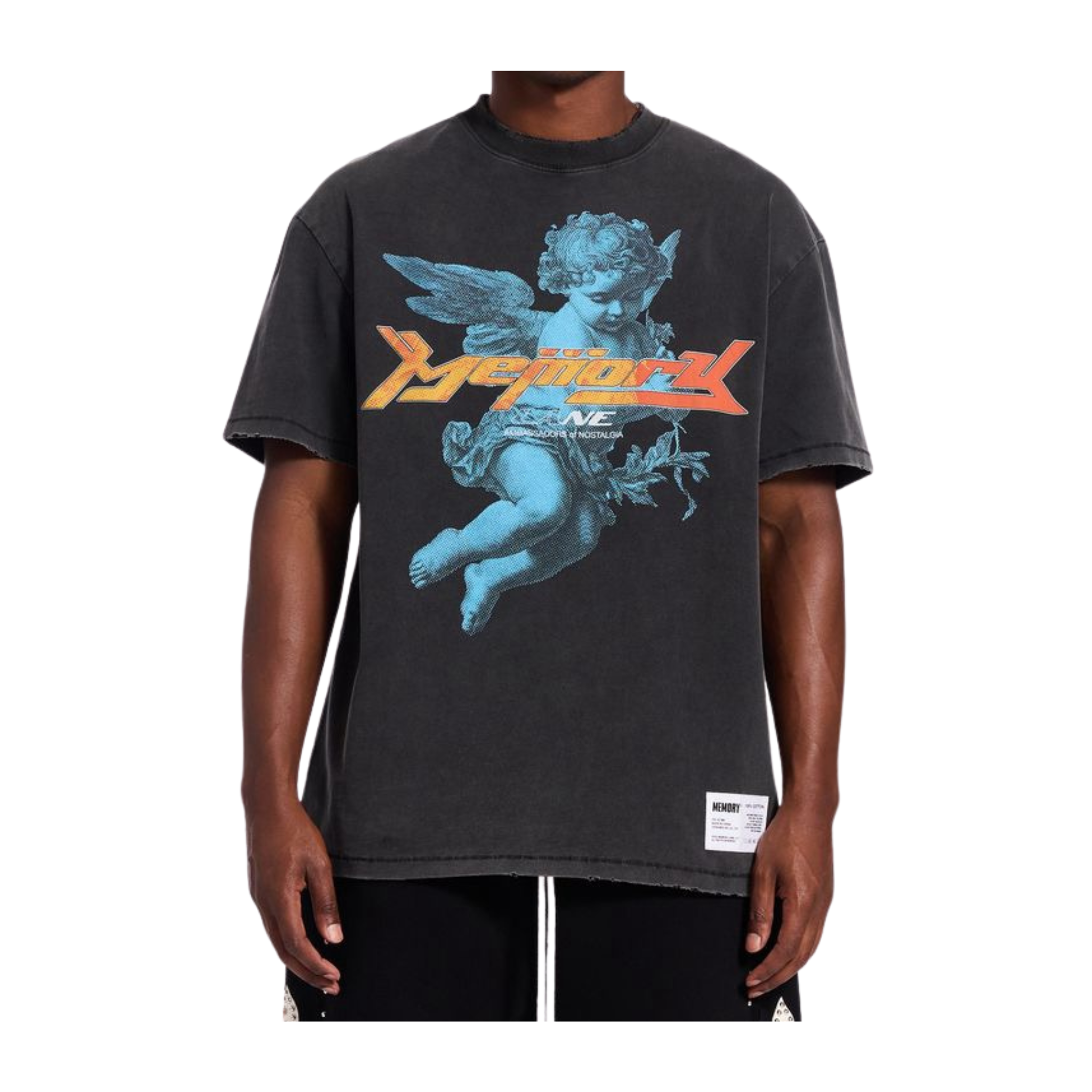 Memory Lane "Cherub" Tee (Vintage Black) - Memory Lane