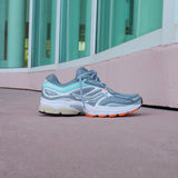 Mens Saucony ProGrid Omni 9 (Grey/Teal)
