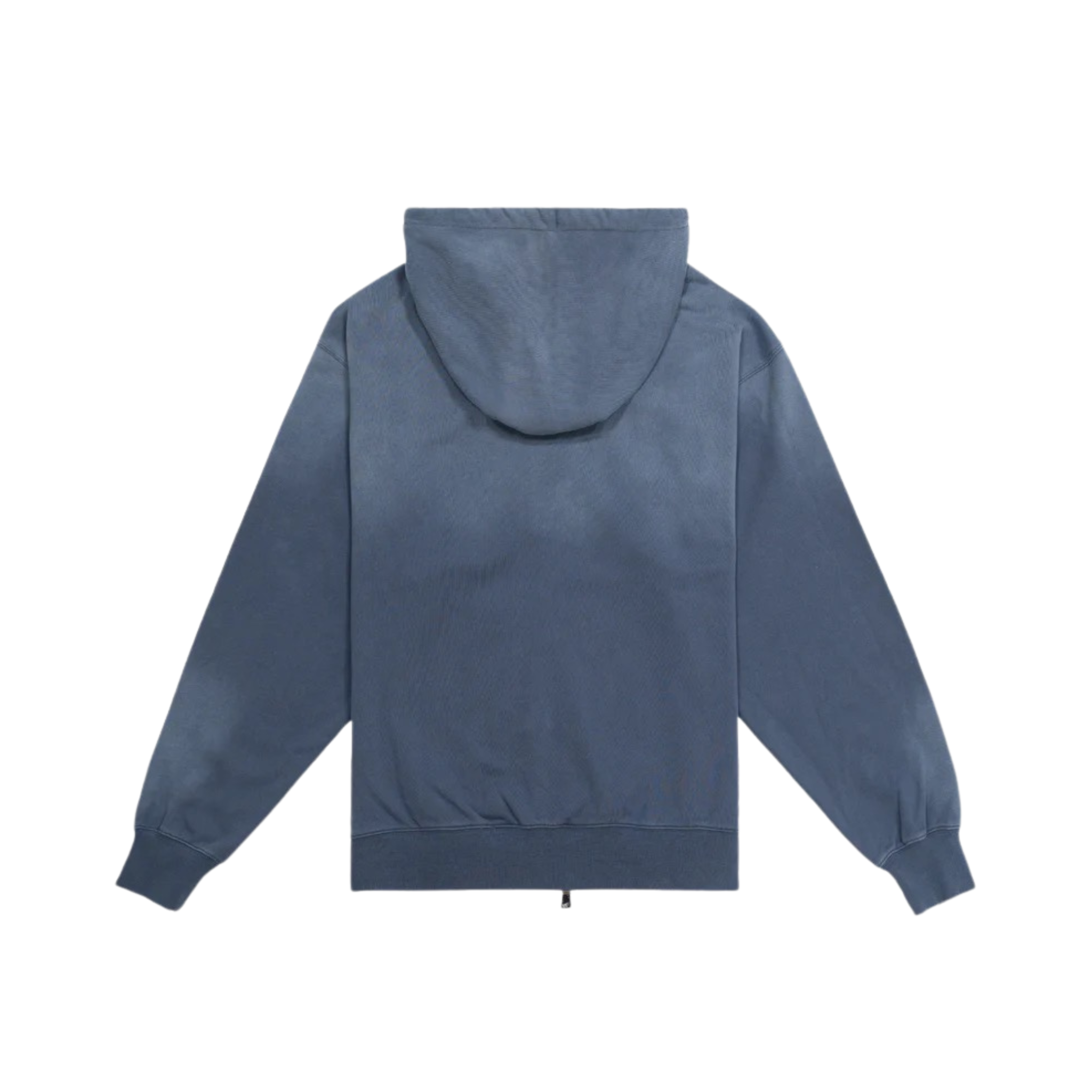 Paper Planes Arched Zip Up Hoodie (Steel Blue)