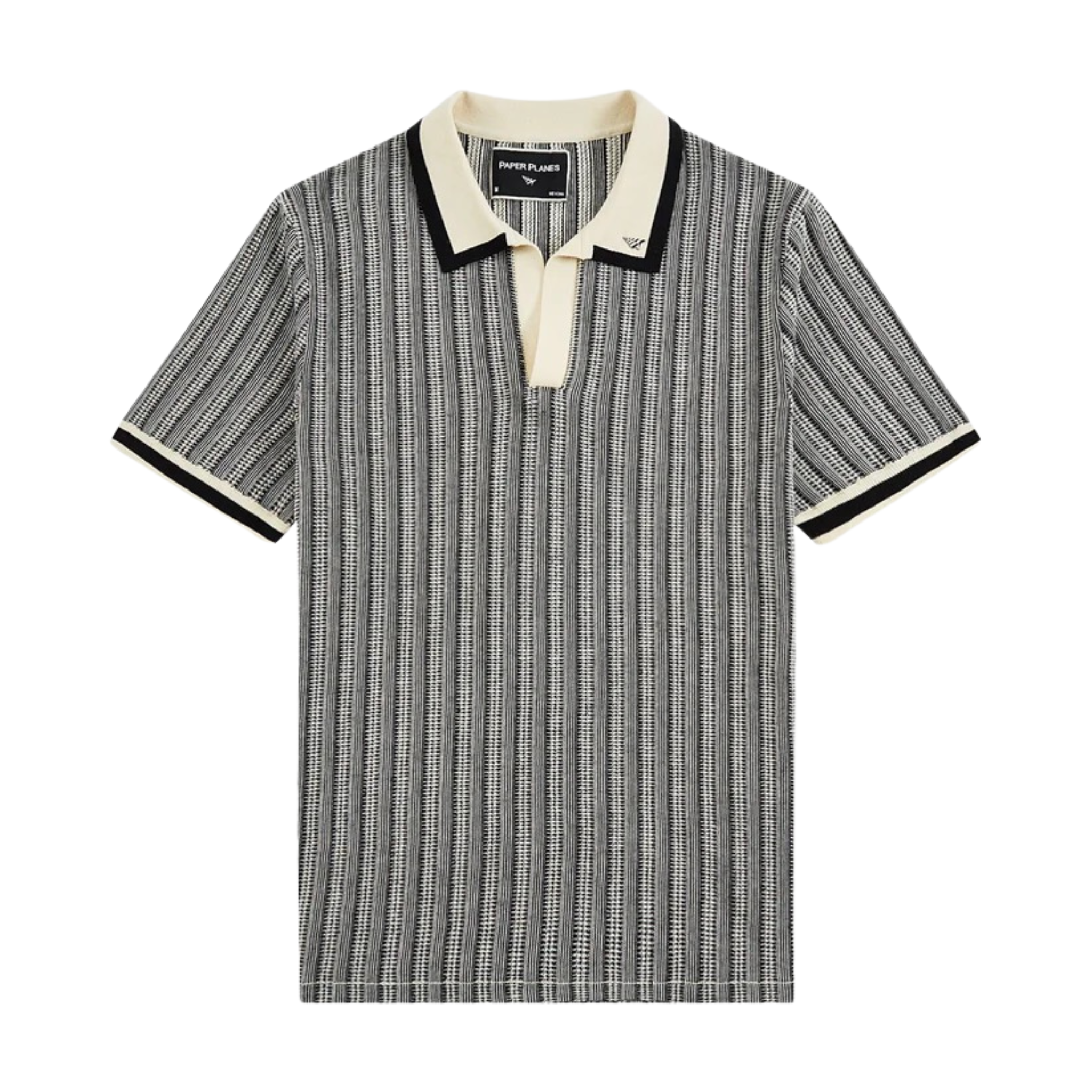 Paper Planes "PLANES" Knit Tee (Cream) - Paper Plane