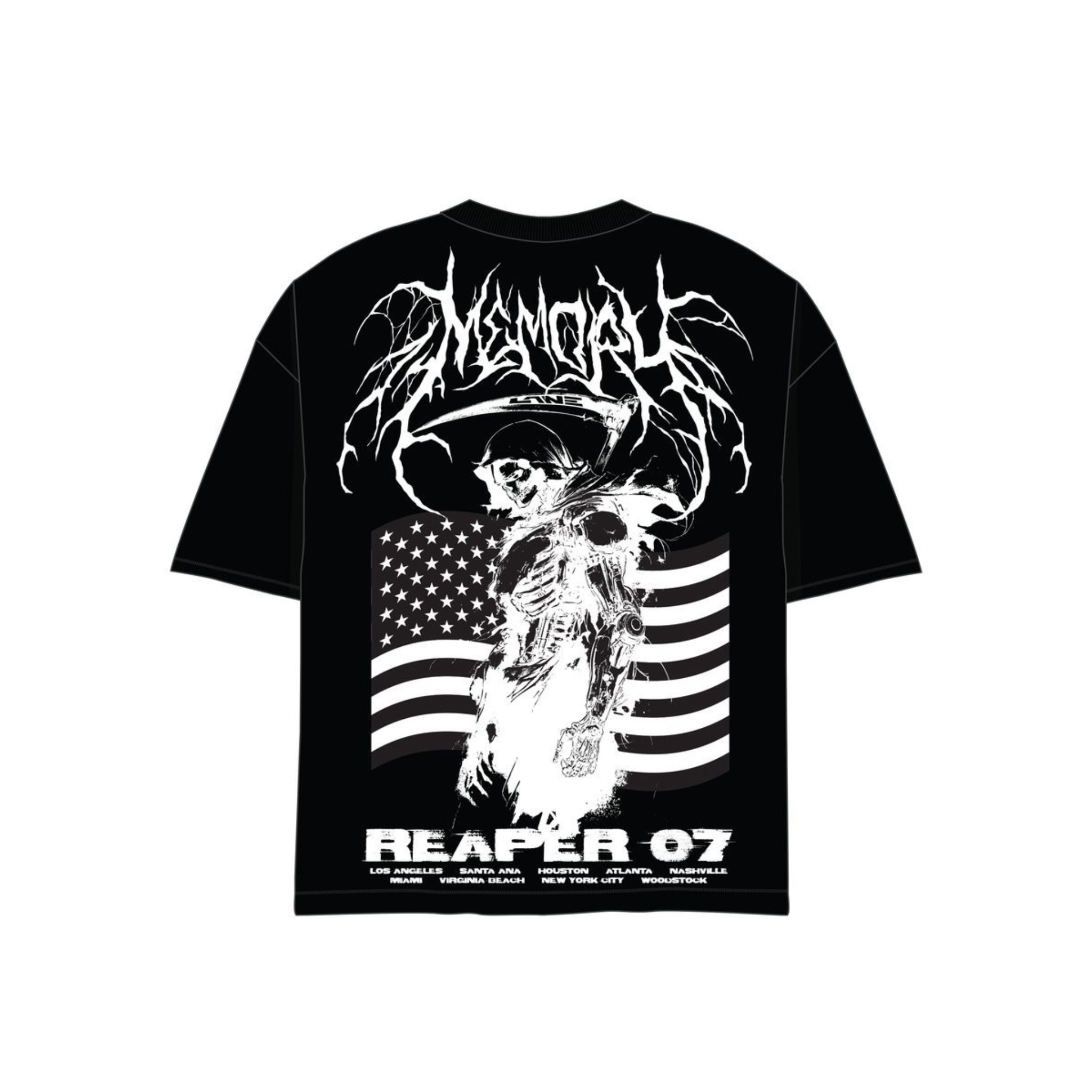 Memory Lane "Reaper 07" Tee (Black)