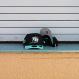 New Era Tampa Bay Devil Rays 1998 Inaugural Season 9FIFTY A-Frame Snapback-(Black/Aqua) - New Era