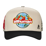 All Human "MANSON v2" Trucker (Cream/Black)