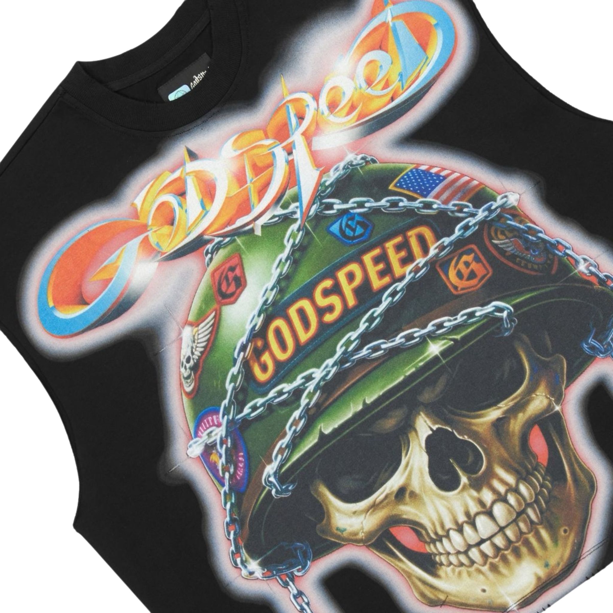 Godspeed Badges of Honor Sleeveless (Black) - Godspeed