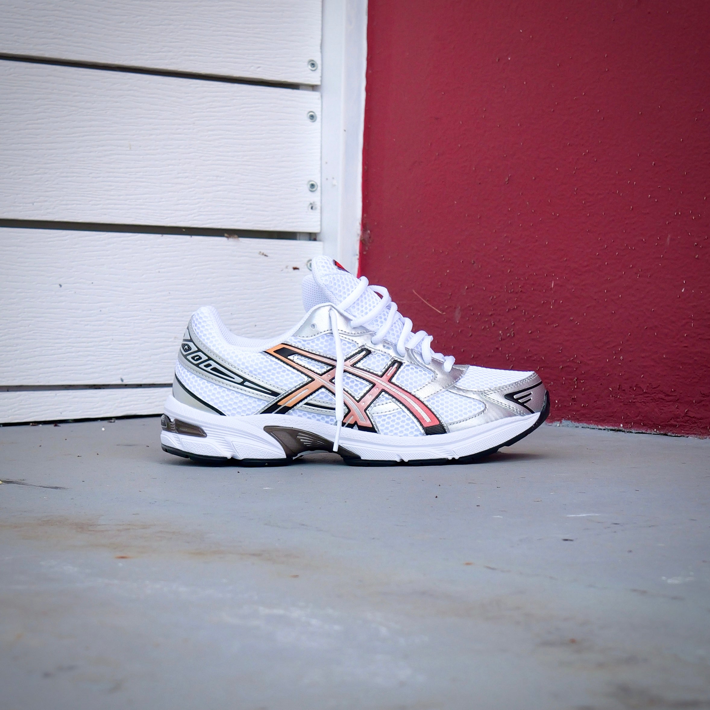 Mens Asics Gel-1130 (White/Red Snapper) – SNEAKER TOWN