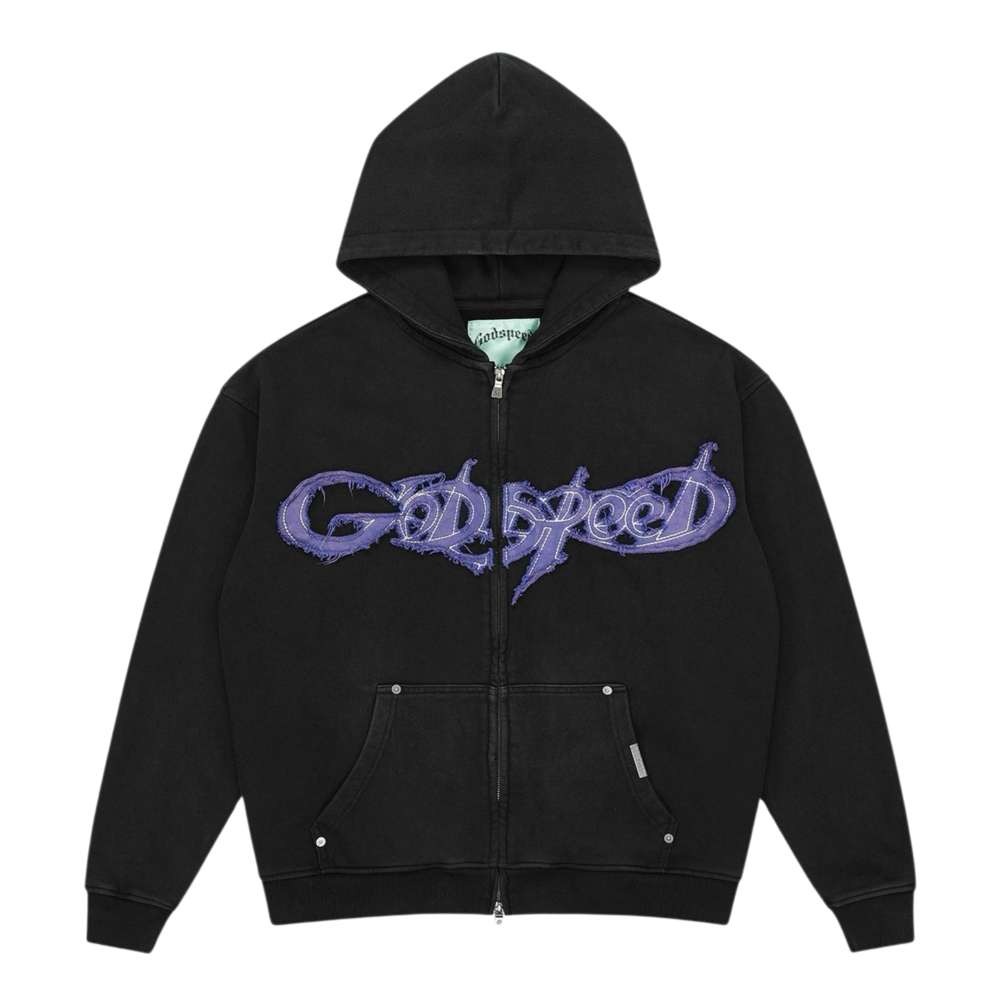 Godspeed Raw Import Sweatsuit (Black/Blue) - Godspeed