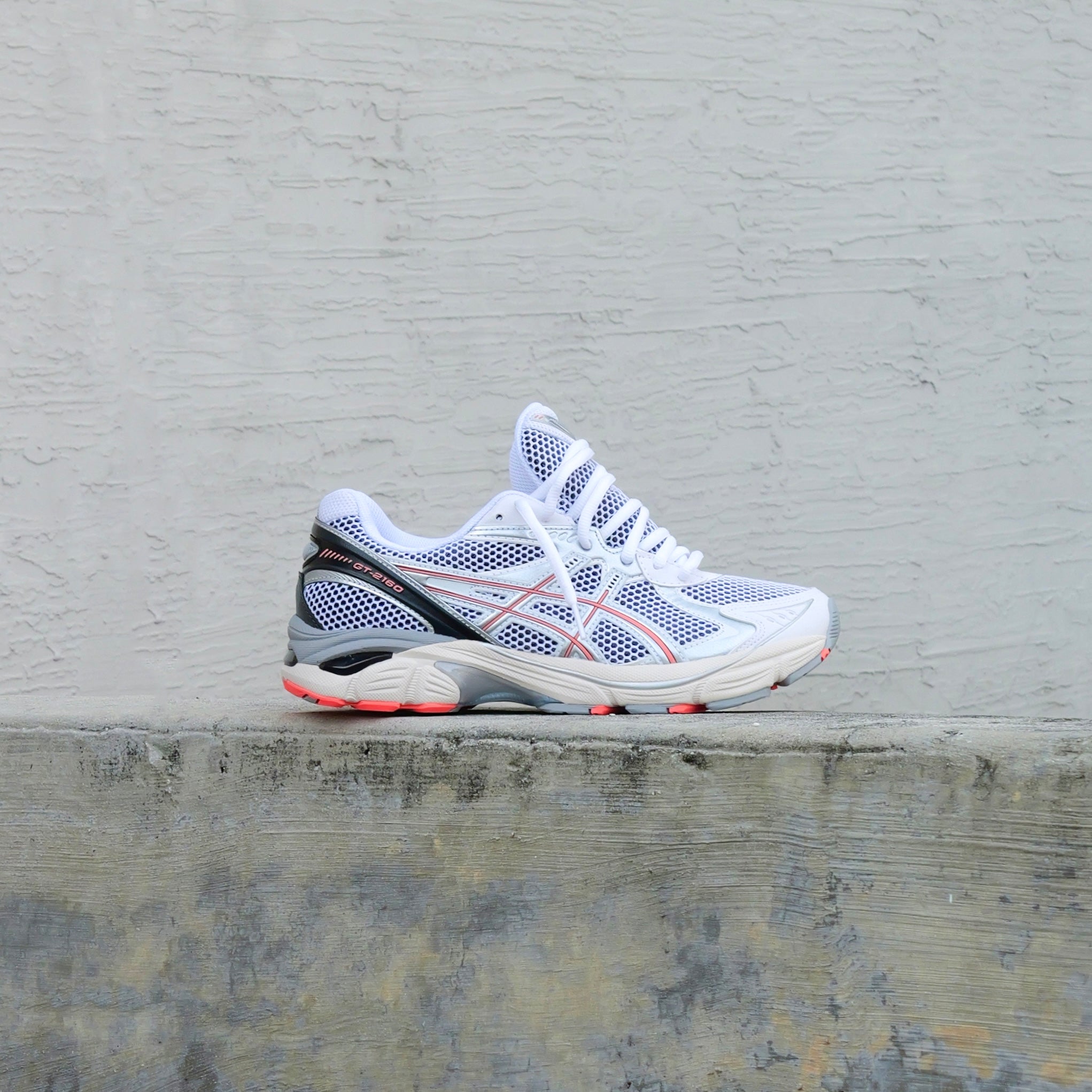 Mens Asics GT-2160 (White Sun/Coral) – SNEAKER TOWN