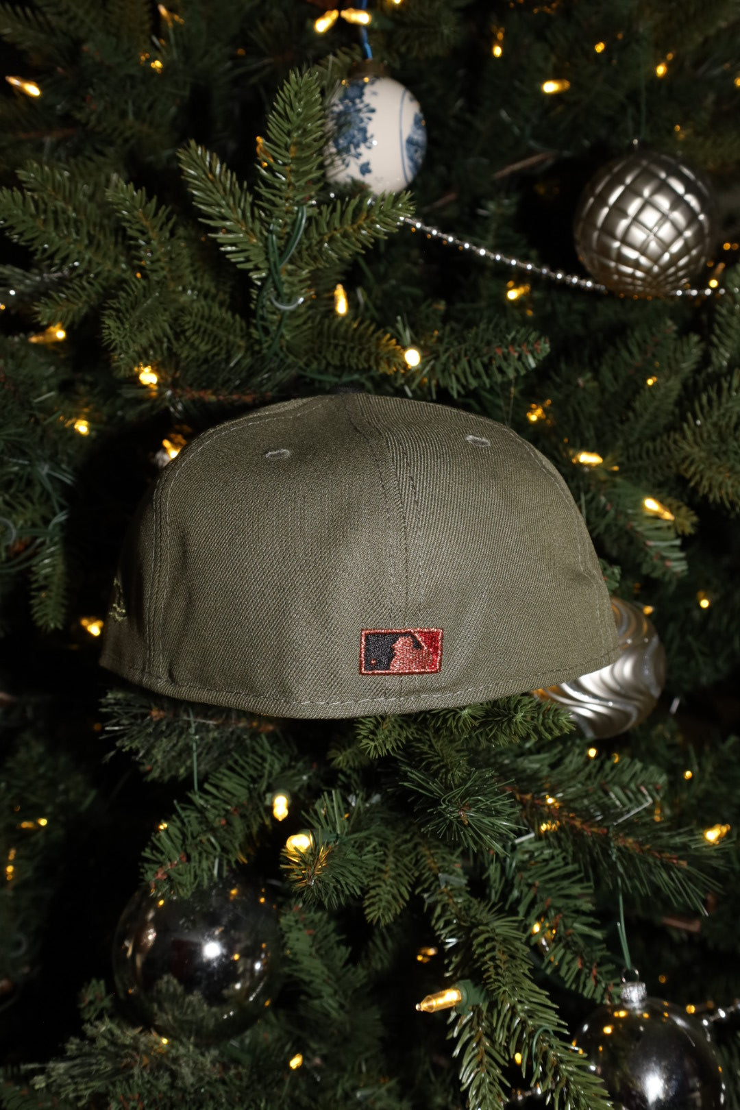 New Era Houston Astros 45th Anniversary Side Patch Fitted (Olive/Black)