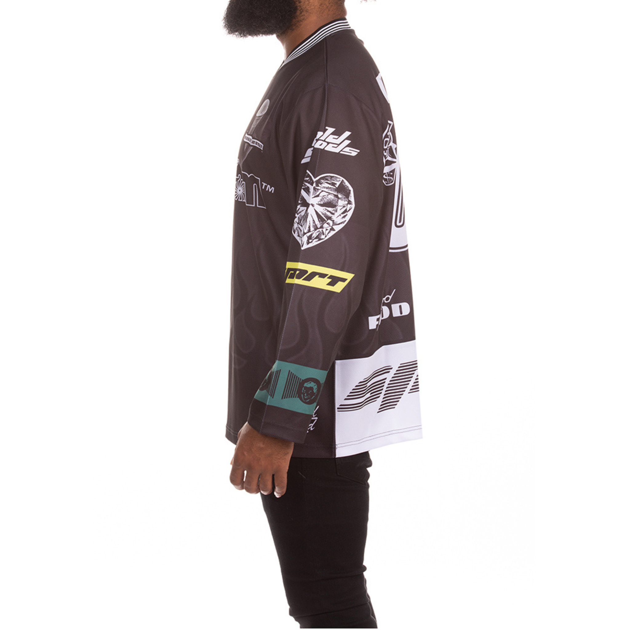 Icecream "Good Food" Jersey LS (Black)