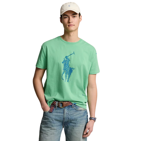 Polo Ralph Lauren Classic Fit Big Pony Jersey T-Shirt (Vineyard Green) - Polo Ralph Lauren