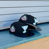 New Era St. Louis Blues 1994 All-Star Game Side Patch Fitted (Black/Navy) - New Era