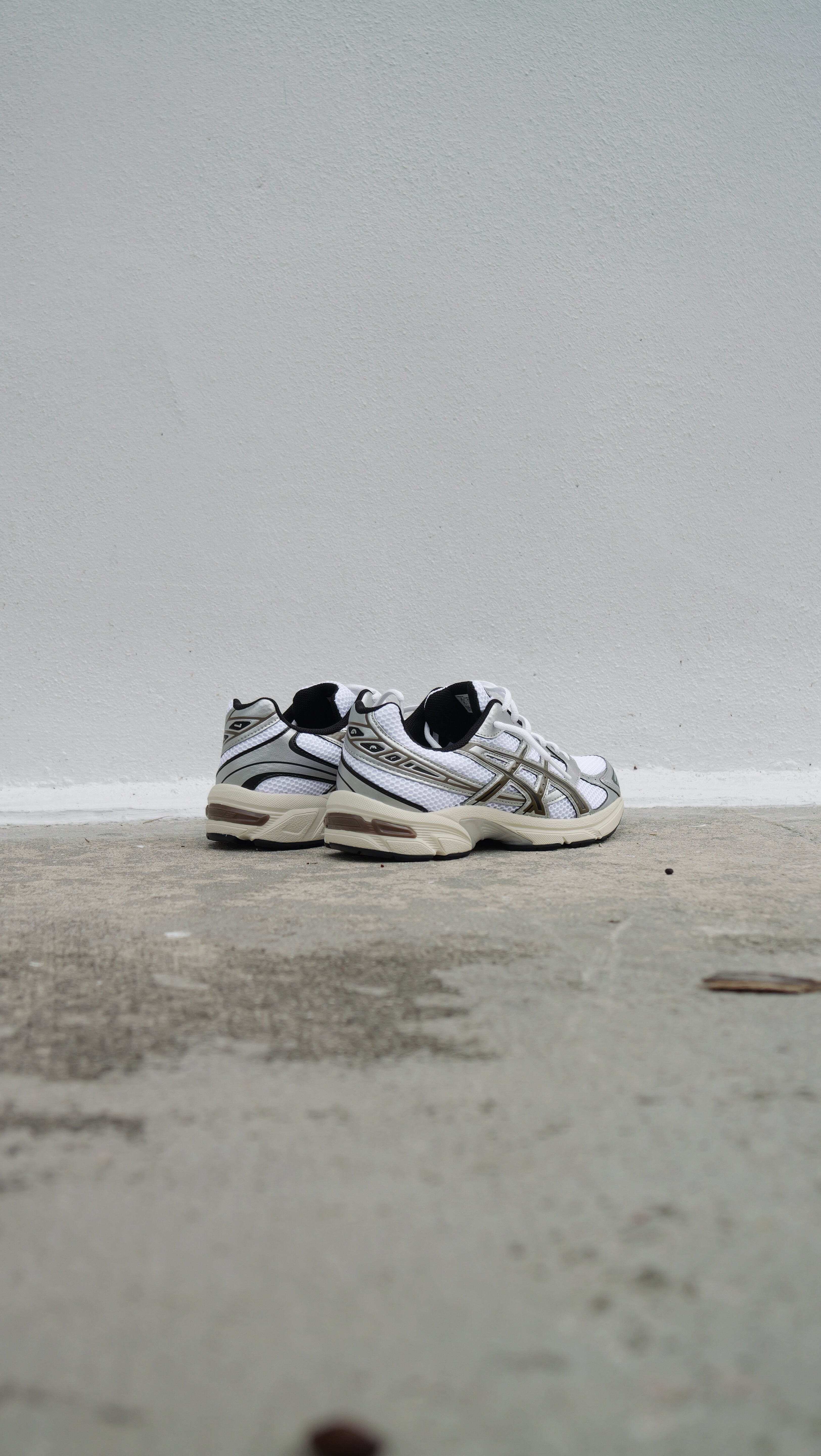 Mens Asics Gel-1130 (White/Clay Canyon)