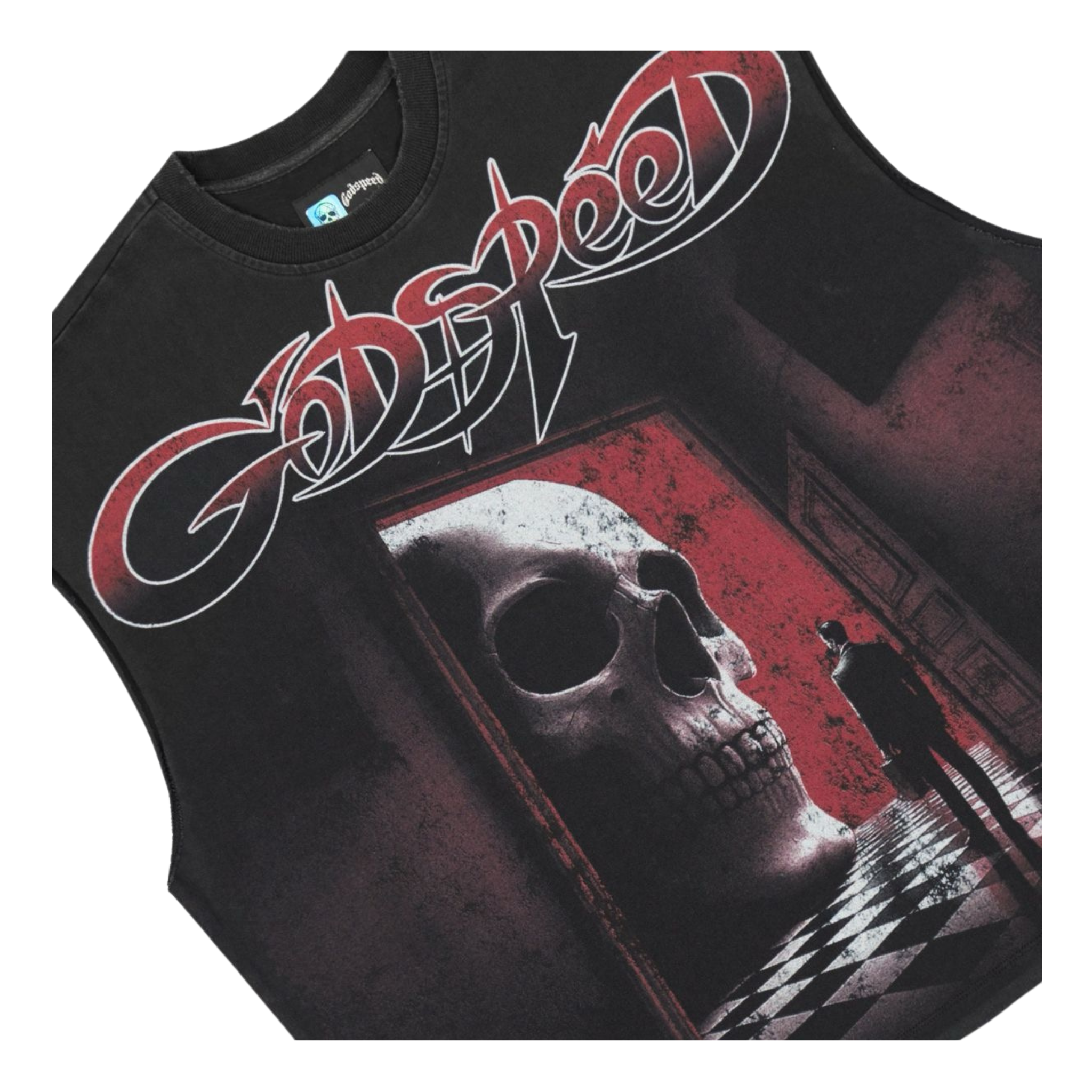 Godspeed "Fates Doorstep" Sleeveless Tee (Black)