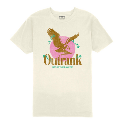Outrank Let's Go To Work About It T-shirt (Vintage White) - Outrank