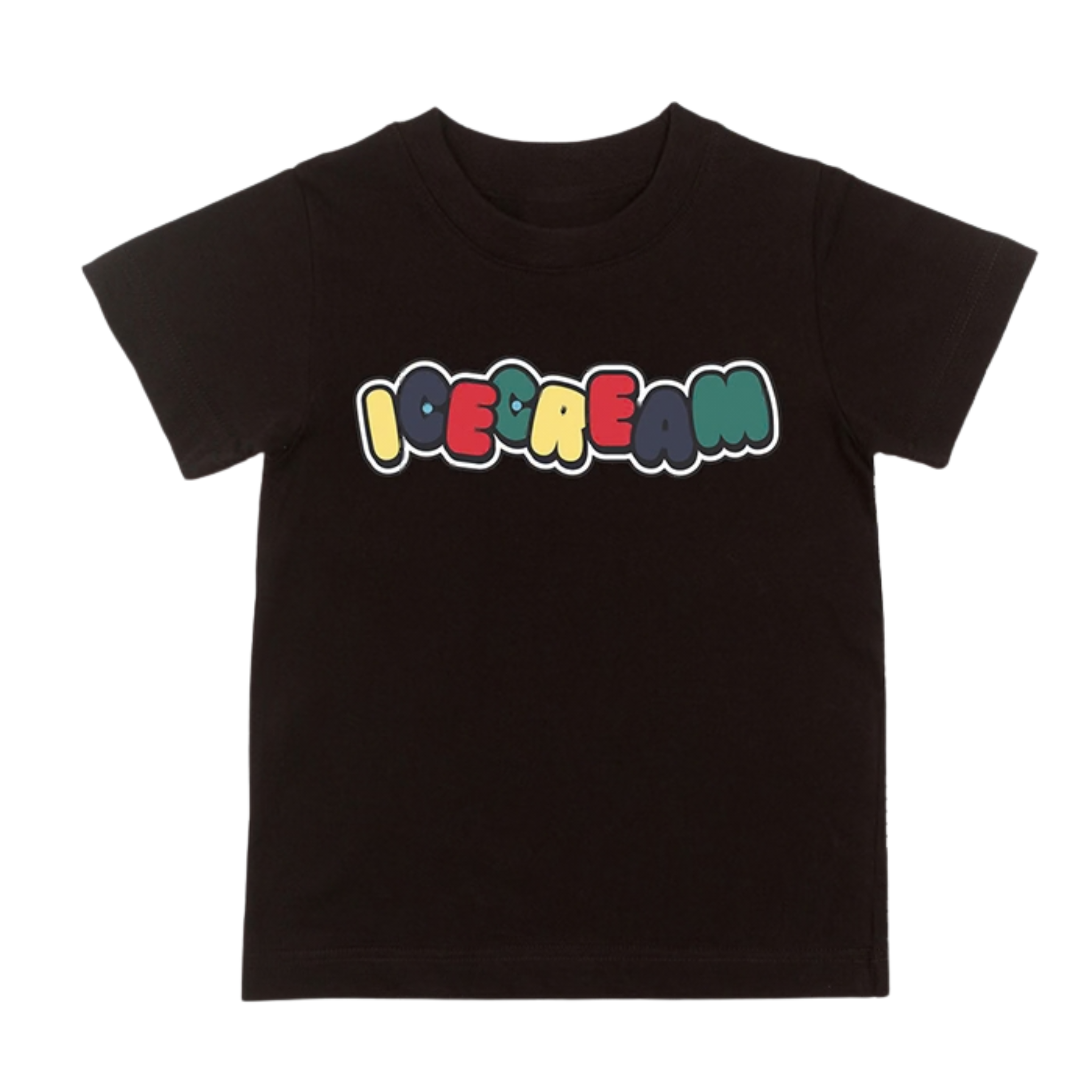 Kids Icecream"Bubble" SS Tee (Black) - Ice Cream