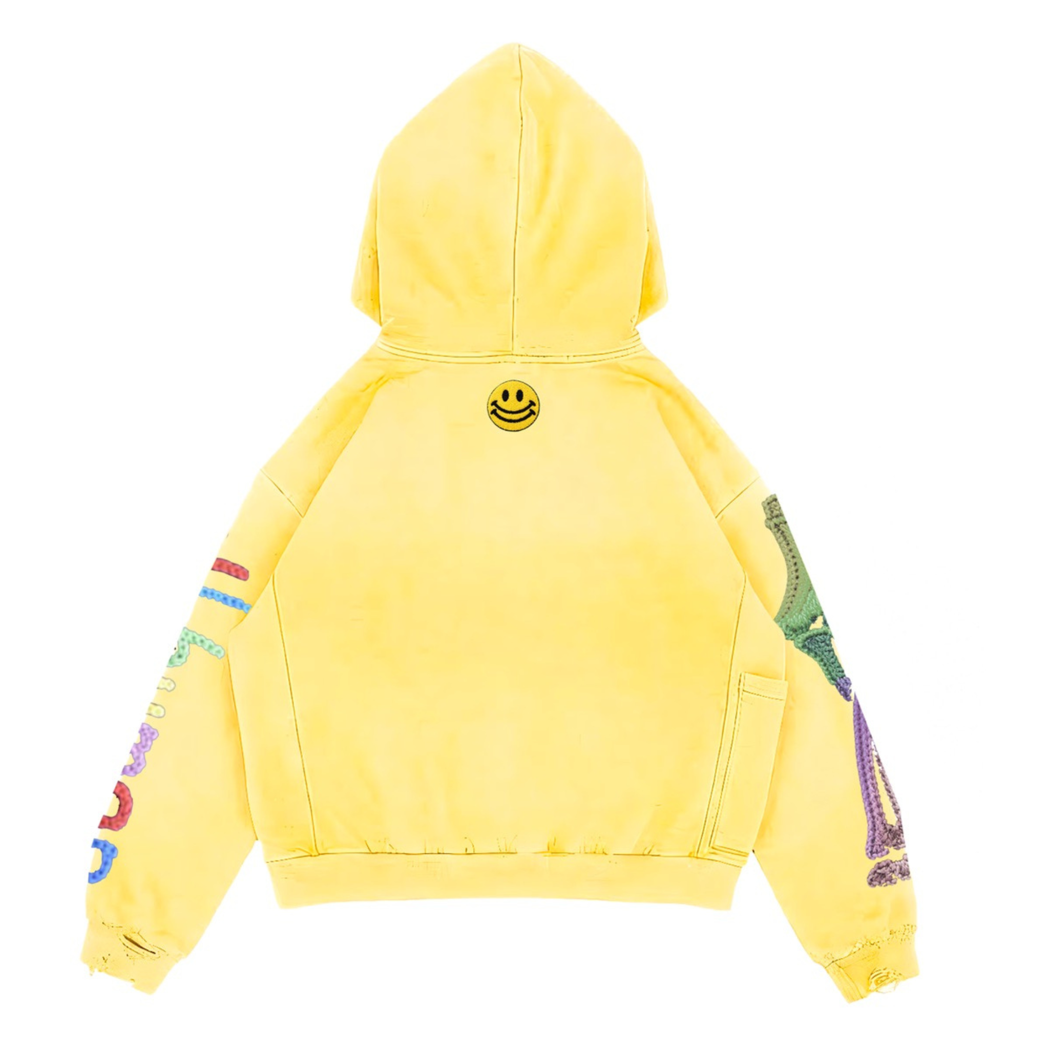 All Human "NOKIA" Hoodie (Yellow Wash)