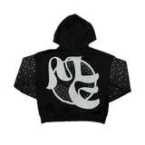 Mixed Emotion "Fallen Angels" Rhinestone Hoodie