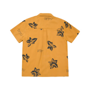 Honor The Gift Tobacco Woven Button Up Shirt (Mustard) - Honor The Gift