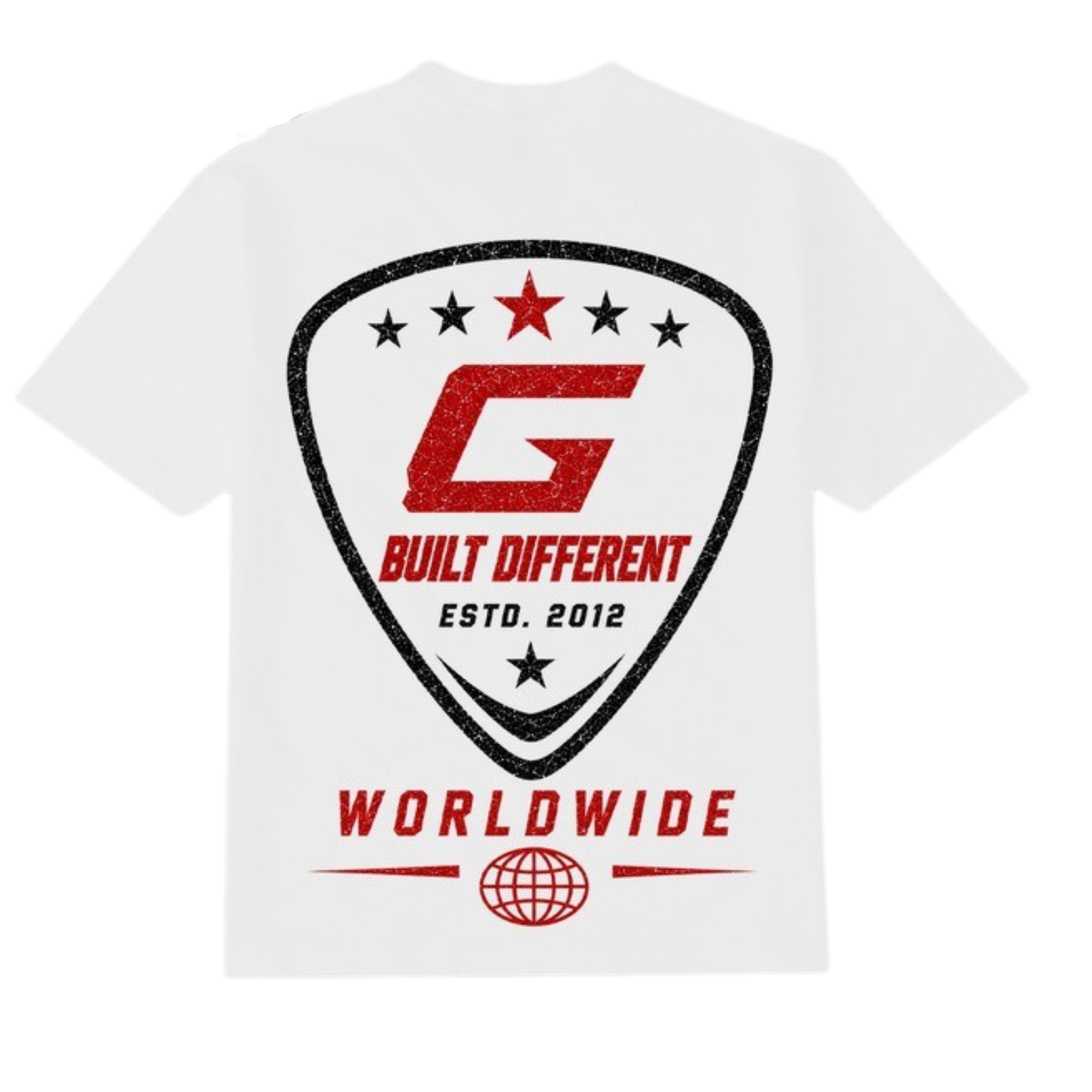 G WEST "WORLDWIDE RACING" Tee (White)
