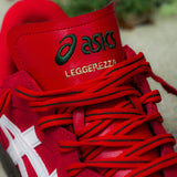 Mens Asics LEGGEREZZA ST (Classic Red/White)