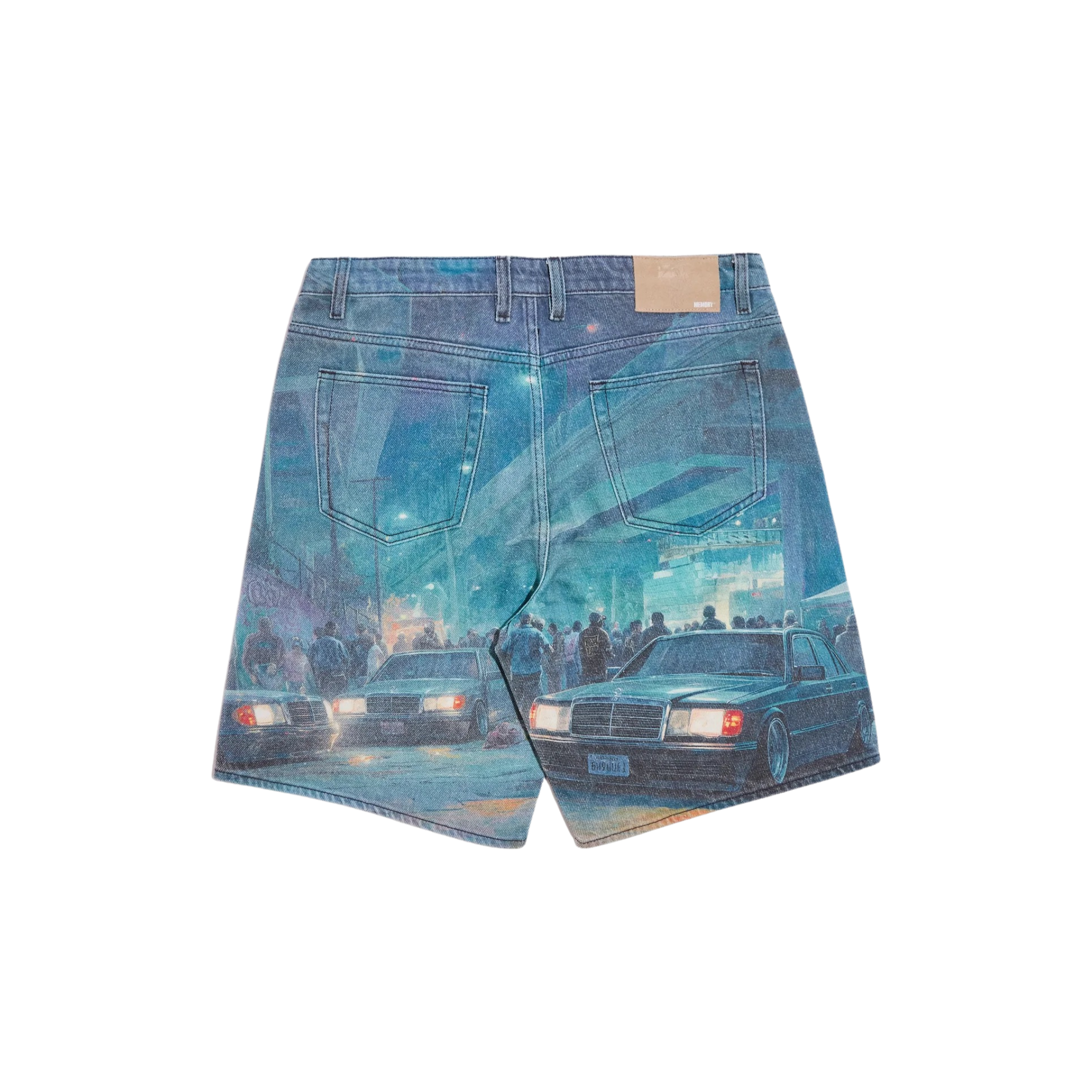 Memory Lane "After Hours" Printed Shorts
