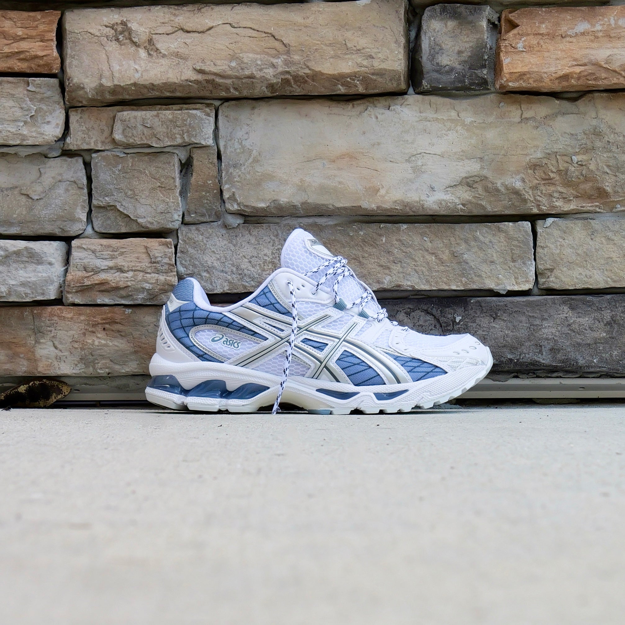 Mens Asics Gel-Nimbus 10.1 (White/Slate Blue) – SNEAKER TOWN