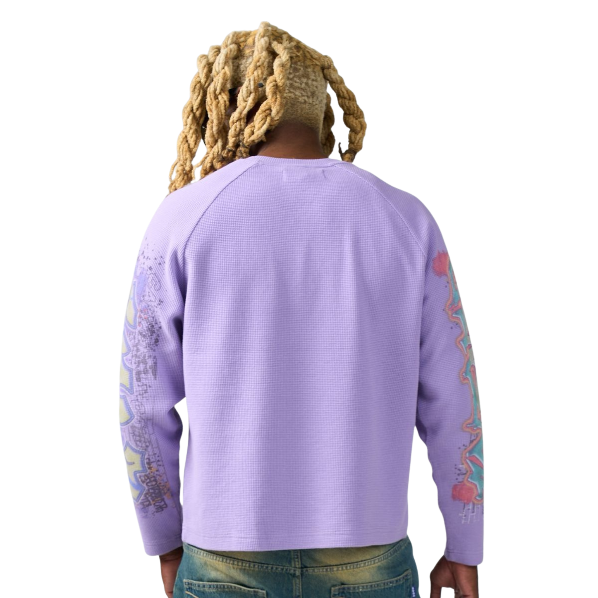 DUAA "DESIGN" LS Tee (Purple)