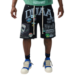 DUAA "UFO" Denim Shorts (Black)