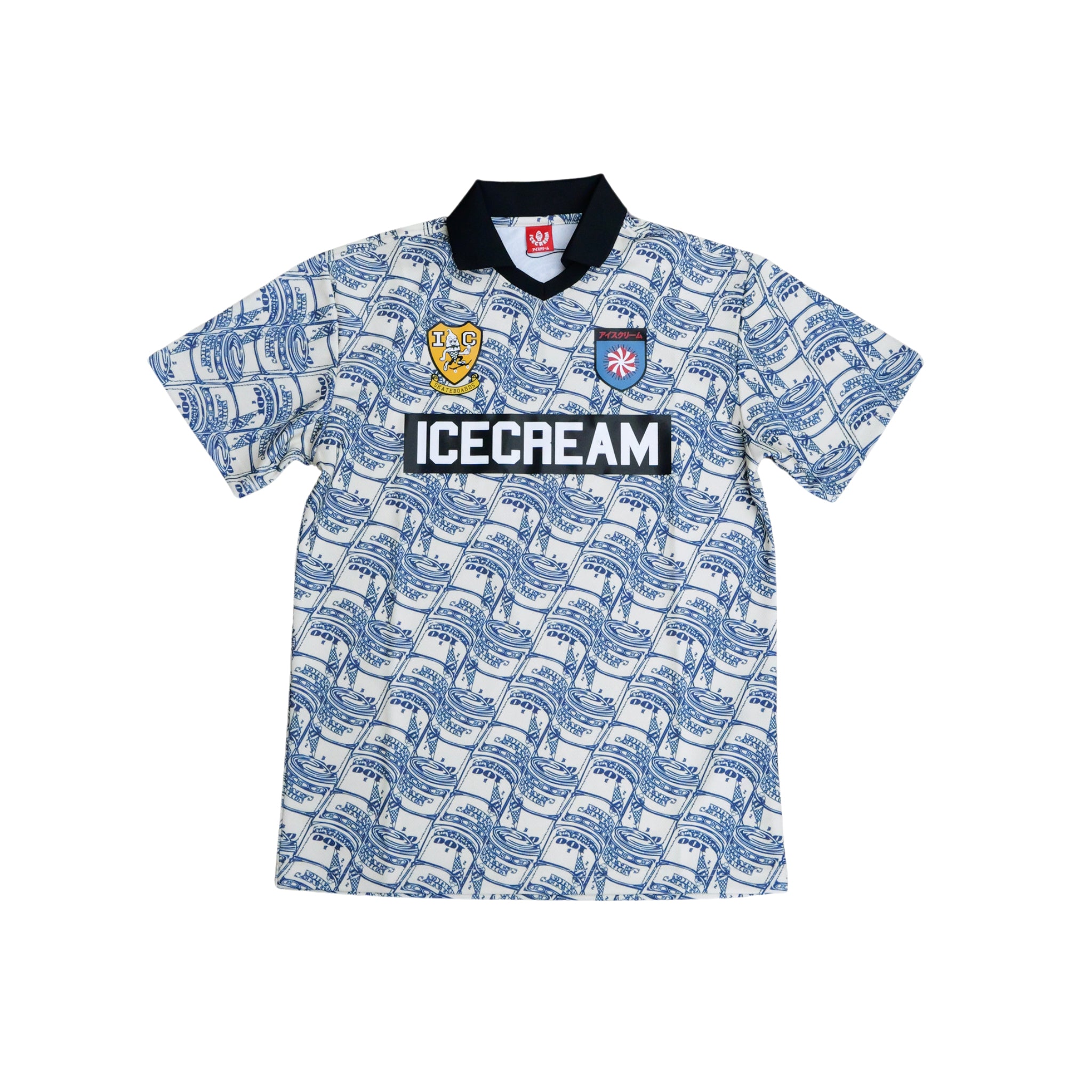 Icecream "Stacks" Jersey ss knit (Antique White) - Ice Cream